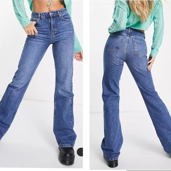 NWT TOP SHOP 90s Flare - Picture 2 of 13